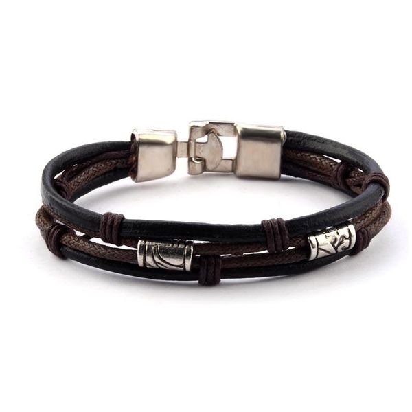unique vintage men's black multilayer braided leather bracelet stainless steel clasp male jewelry dropshipping unique qylmkc
unique vintage men's black multilayer braided leather bracelet stainless steel clasp male jewelry dropshipping unique qylmkc