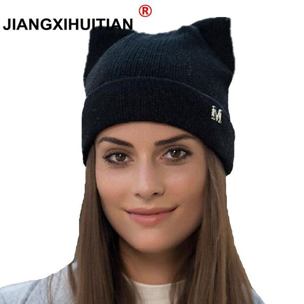 winter hats knitted hat ears cat girl high fashion women wool hat women cap caps trilby balaclava beanie wmthpq yyysports, Black;white
winter hats knitted hat ears cat girl high fashion women wool hat women cap caps trilby balaclava beanie wmthpq yyysports, Black;white