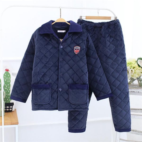mimi pajamas мужская зимняя хлопчатобумажная середина в возрасте и домашней одежде стариков три слоя утолщенного теплого ведения плюс размер, Black;brown
mimi pajamas мужская зимняя хлопчатобумажная середина в возрасте и домашней одежде стариков три слоя утолщенного теплого ведения плюс размер, Black;brown