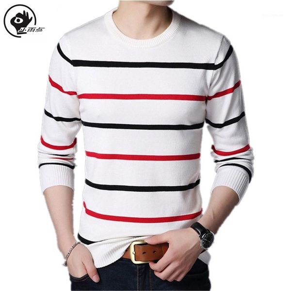little raindrop 2020 autumn casual men's sweater o neck striped slim fit knittwear mens sweaters pullovers men pull homme1, White;black
little raindrop 2020 autumn casual men's sweater o neck striped slim fit knittwear mens sweaters pullovers men pull homme1, White;black