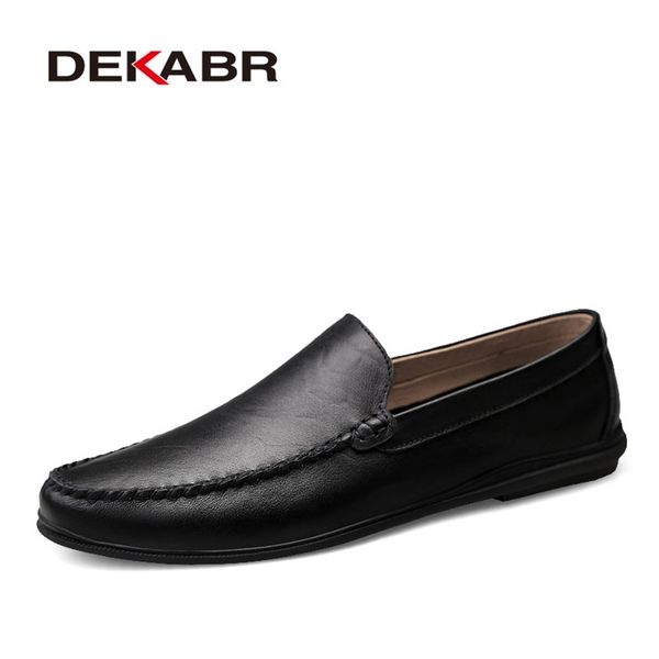 dekabr italian mens shoes casual luxury brand summer men loafers split leather comfy breathable slip on boat 220303, Black
dekabr italian mens shoes casual luxury brand summer men loafers split leather comfy breathable slip on boat 220303, Black