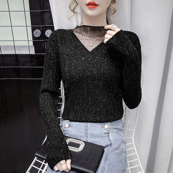 e56je new in slim bottoming korean autumn winter 2020 new korean fashion sweater sweaterslim bottoming sweatersweater and fashion in, White;black
e56je new in slim bottoming korean autumn winter 2020 new korean fashion sweater sweaterslim bottoming sweatersweater and fashion in, White;black