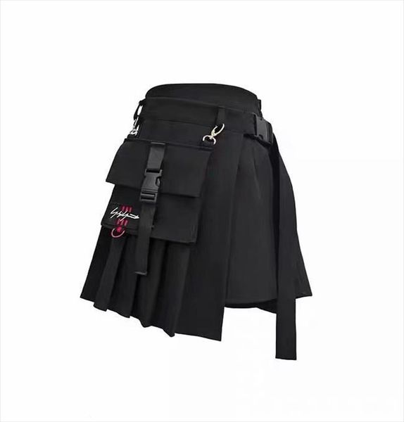 a line women mini skirt plaid street style women side pockets design mini pleated skirt, Black
a line women mini skirt plaid street style women side pockets design mini pleated skirt, Black