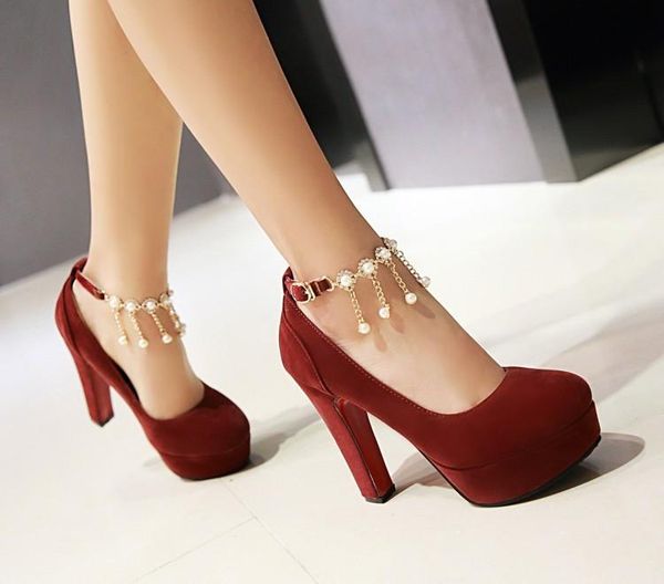 round toe block heels for women pumps african woman shoe 2020 comfortable high-heeled shoes basketball platform slip om lace-up, Black
round toe block heels for women pumps african woman shoe 2020 comfortable high-heeled shoes basketball platform slip om lace-up, Black