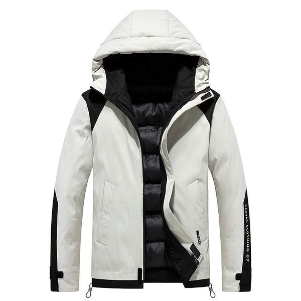 men's down & parkas 2021 autumn winter plus size thick casual loose wild warmth men coat fashionable bread clothes tide, Black
men's down & parkas 2021 autumn winter plus size thick casual loose wild warmth men coat fashionable bread clothes tide, Black