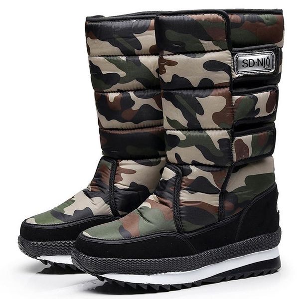 boots camouflage men plush warm snow for mid-calf winter shoes platform male footwear, Black
boots camouflage men plush warm snow for mid-calf winter shoes platform male footwear, Black