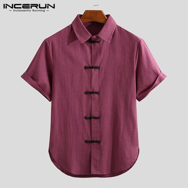 men's casual shirts 2021 summer vintage cotton shirt men short sleeve patchwork chinese style turn-down collar button chemise incerun, White;black
men's casual shirts 2021 summer vintage cotton shirt men short sleeve patchwork chinese style turn-down collar button chemise incerun, White;black