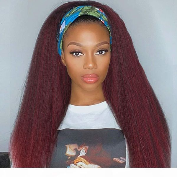 kinky straight headband wig for women synthetic yaki straight headband wig heat resistant fiber headwrap wig 20-30 inch, Black
kinky straight headband wig for women synthetic yaki straight headband wig heat resistant fiber headwrap wig 20-30 inch, Black