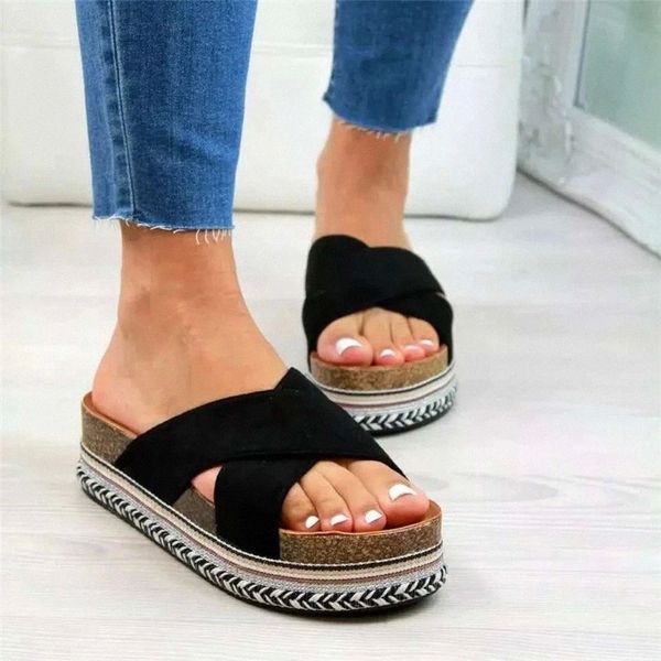 COOTELILI Women Slippers Woman Slip On Platform Fashion Mid Heel Female Slides Shoes Black Pink Women Shoes Plus Size 41 42 43 #wp5g
COOTELILI Women Slippers Woman Slip On Platform Fashion Mid Heel Female Slides Shoes Black Pink Women Shoes Plus Size 41 42 43 #wp5g