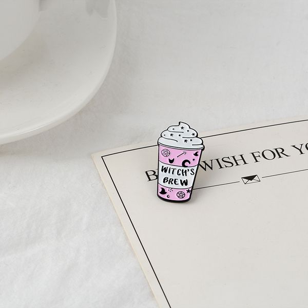 pink mug witch's wand hat pentagram moon brooches witch lapel pins wicca witchcraft, Gray
pink mug witch's wand hat pentagram moon brooches witch lapel pins wicca witchcraft, Gray