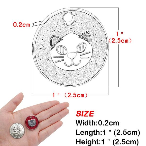 glitter dog cat id tag custom engraved round tags for cats pet kitten collar accessory anti-lost puppy dogs name phone t bbyplx
glitter dog cat id tag custom engraved round tags for cats pet kitten collar accessory anti-lost puppy dogs name phone t bbyplx