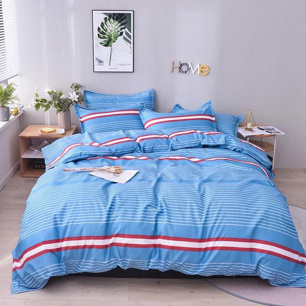 fashion stripes duvet cover pillowcases bedspread bedding sets home textile pink gray blue green bedroom set king single
fashion stripes duvet cover pillowcases bedspread bedding sets home textile pink gray blue green bedroom set king single
