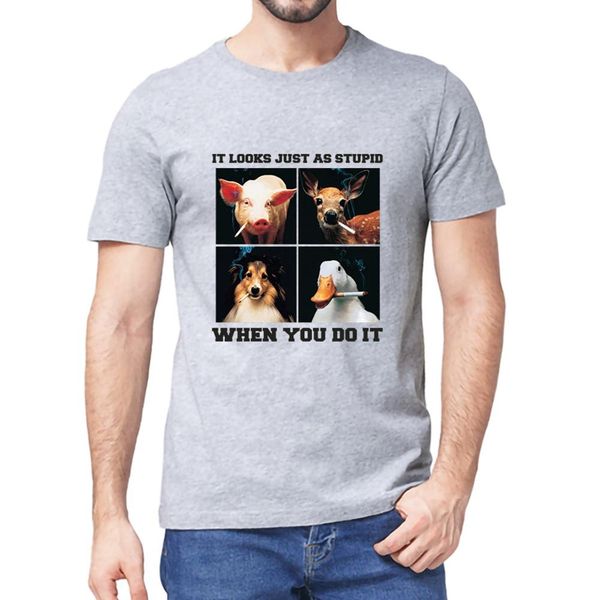sport it looks just as stupid when you do it men's slim short sleeve sweatshirt cotton t-shirt tee large women t-shirt 3xl
sport it looks just as stupid when you do it men's slim short sleeve sweatshirt cotton t-shirt tee large women t-shirt 3xl