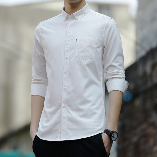 tqgu6 2020 autumn new shirt sleeve long korean slim youth casual men's shirt men's ebw5w wear, Blue
tqgu6 2020 autumn new shirt sleeve long korean slim youth casual men's shirt men's ebw5w wear, Blue