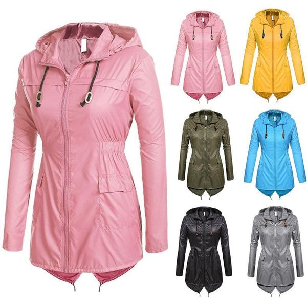 running jackets women solid waterproof windbreaker hooded slim zipper hoodies windproof jacket plus size outdoor camping hiking raincoat1, Black;red
running jackets women solid waterproof windbreaker hooded slim zipper hoodies windproof jacket plus size outdoor camping hiking raincoat1, Black;red