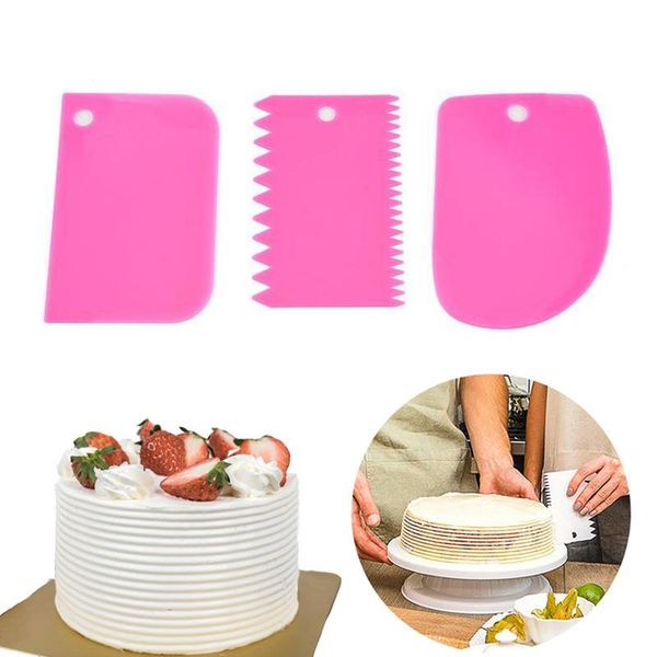 3pc baking pastry tools plastic dough knife icing fondant scraper decorating plain smooth jagged edge spatulas cutters cake tool
3pc baking pastry tools plastic dough knife icing fondant scraper decorating plain smooth jagged edge spatulas cutters cake tool