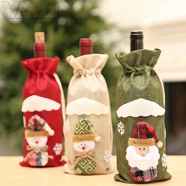 christmas decorations wine bottle cover for home santa claus snowman ornament table decor1
christmas decorations wine bottle cover for home santa claus snowman ornament table decor1