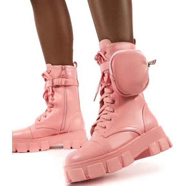 2020 winter bootie pocket buckle strap pink chunky sole pouch ankle boots shiny fashion leather patchwork arrival platform boots, Black
2020 winter bootie pocket buckle strap pink chunky sole pouch ankle boots shiny fashion leather patchwork arrival platform boots, Black