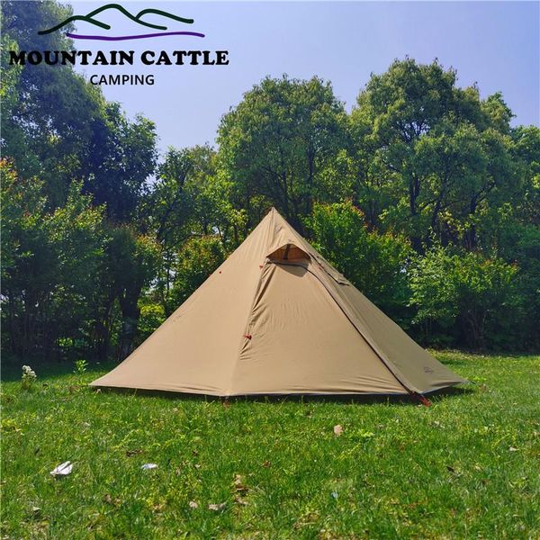 tents and shelters ultralight camping pyramid tent 3-4 person 210t large rodless teepee for family team outdoor backpacking hiking
tents and shelters ultralight camping pyramid tent 3-4 person 210t large rodless teepee for family team outdoor backpacking hiking