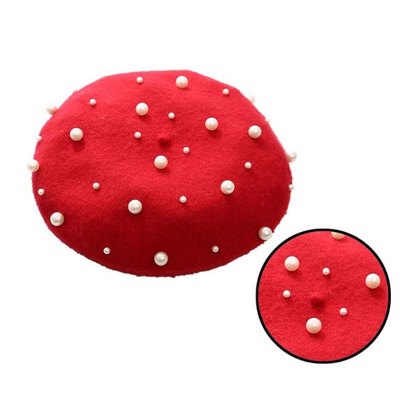 berets women wool flat cap luxury pearl rivet vintage cashmere female fashion breathable, Blue;gray
berets women wool flat cap luxury pearl rivet vintage cashmere female fashion breathable, Blue;gray