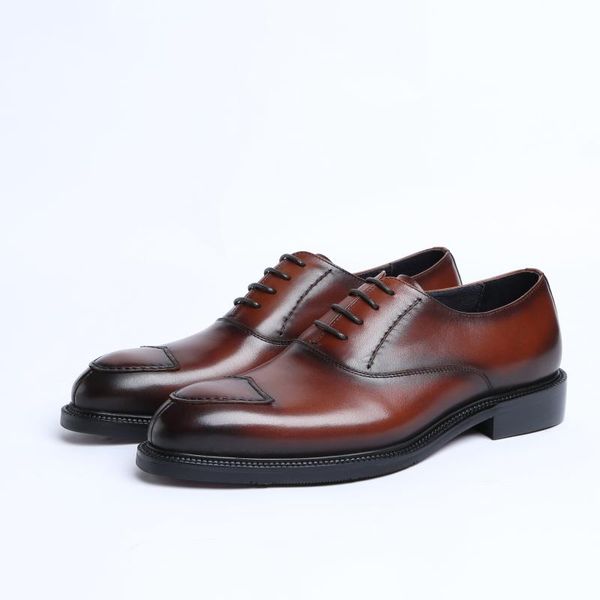men's leather shoes lace-up large size cowhide business formal wear leather shoes men's wedding comfortable, Black
men's leather shoes lace-up large size cowhide business formal wear leather shoes men's wedding comfortable, Black