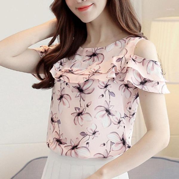 chiffon floral print blouses summer women off shoulder ruffles fashion office 2021 shirts korean shirts ropa mujer1, White
chiffon floral print blouses summer women off shoulder ruffles fashion office 2021 shirts korean shirts ropa mujer1, White