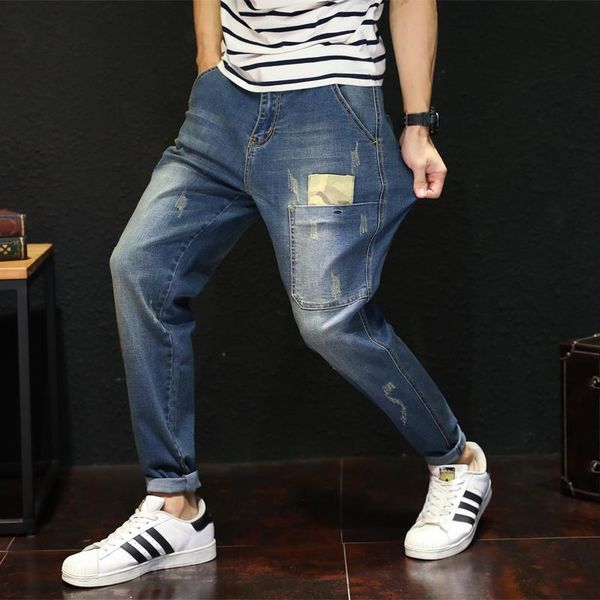 men's jeans 2021 men straight fit blue stretch denim pants large size trousers business cowboys man 40 42 44 46 48
men's jeans 2021 men straight fit blue stretch denim pants large size trousers business cowboys man 40 42 44 46 48