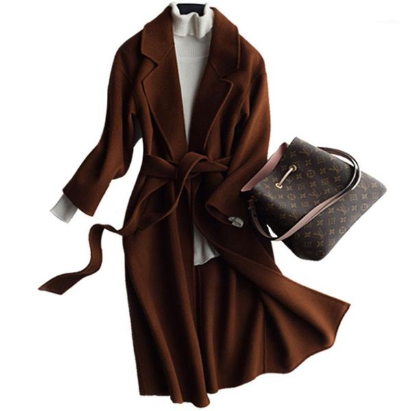 2018 autumn and winter women's plus-size double cashmere overcoat female fashion large size long blended wool woolen coat 4xl1, Black
2018 autumn and winter women's plus-size double cashmere overcoat female fashion large size long blended wool woolen coat 4xl1, Black
