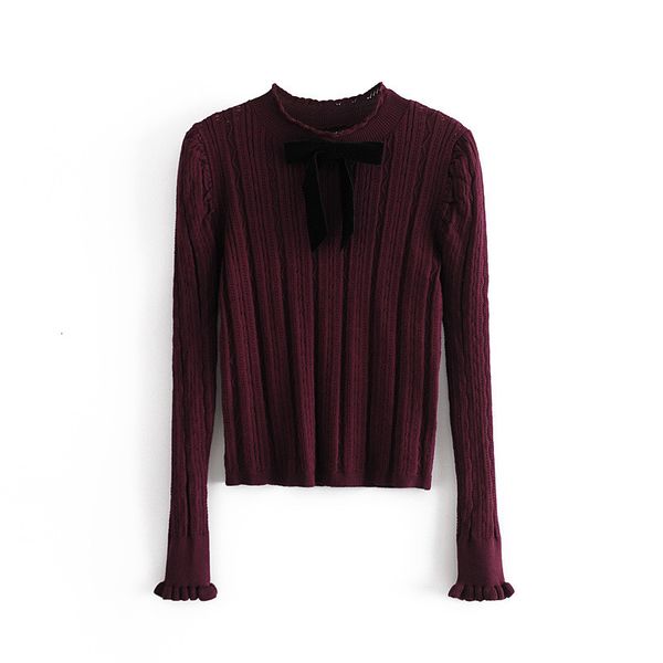 2021 new autumn turtleneck jerseys fashion contrast velvet bow long sleeve knitted woman cutout christmas sweater iaw4, White;black
2021 new autumn turtleneck jerseys fashion contrast velvet bow long sleeve knitted woman cutout christmas sweater iaw4, White;black