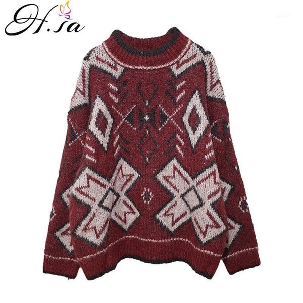 hsa women knitwear pull sweaters 2020 loose style snowflake pullovers loose style turtleneck thick warm sweater women1, White;black
hsa women knitwear pull sweaters 2020 loose style snowflake pullovers loose style turtleneck thick warm sweater women1, White;black