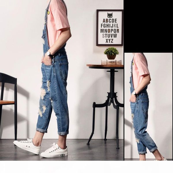 jeans men 2019 new mens bib overalls fashion denim overalls men ripped jeans male denim jumpsuit tooling trousers size s-6xl, Blue
jeans men 2019 new mens bib overalls fashion denim overalls men ripped jeans male denim jumpsuit tooling trousers size s-6xl, Blue
