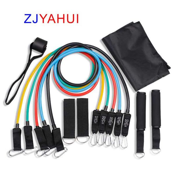 11-piece set of webbing head tpe tensioner, tension belt, tension rope one-word tension belt fitness equipment kit
11-piece set of webbing head tpe tensioner, tension belt, tension rope one-word tension belt fitness equipment kit