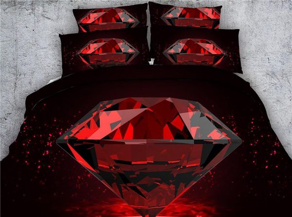 bling-bling red diamond ruby hd digital print bed sheet sets 3 pieces golden / rose red sequins bedding  size duvet covers1 
bling-bling red diamond ruby hd digital print bed sheet sets 3 pieces golden / rose red sequins bedding  size duvet covers1