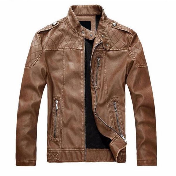 men's fur & faux motorcycle leather jackets men autumn winter coats clothing male business casual, Black
men's fur & faux motorcycle leather jackets men autumn winter coats clothing male business casual, Black