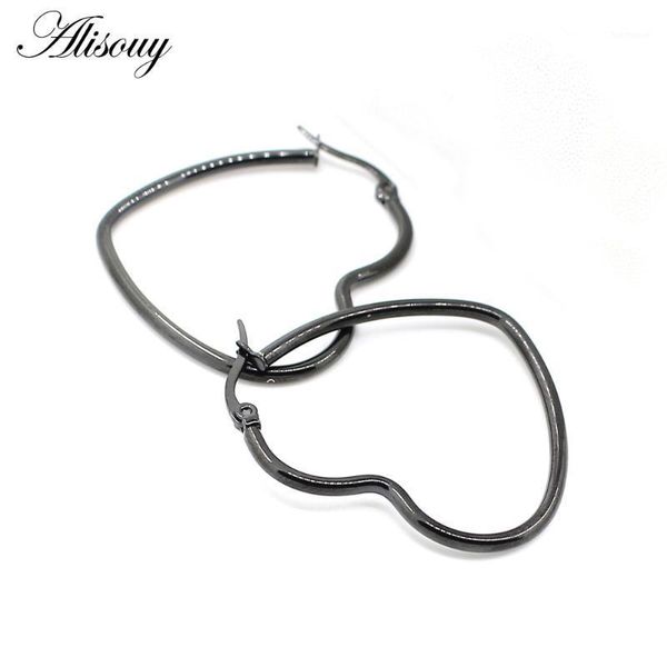 alisouy gold color earrings for men women wedding female big heart hollow circle earrings hoop earings punk stainless steel1, Golden;silver
alisouy gold color earrings for men women wedding female big heart hollow circle earrings hoop earings punk stainless steel1, Golden;silver