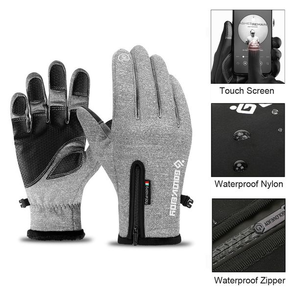 winter thermal ski gloves men women kids fleece touch screen snowboard outdoor waterproof snow motorcycle skiing gloves 201104, Blue;gray
winter thermal ski gloves men women kids fleece touch screen snowboard outdoor waterproof snow motorcycle skiing gloves 201104, Blue;gray
