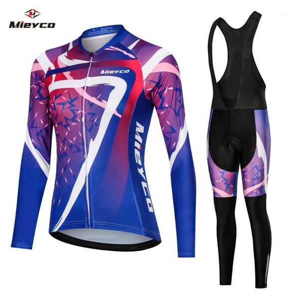 racing sets 2021 women's spring autumn cycling clothing long sleeve jersey and bib pants breathable sun bike mtb set1, Black;blue
racing sets 2021 women's spring autumn cycling clothing long sleeve jersey and bib pants breathable sun bike mtb set1, Black;blue