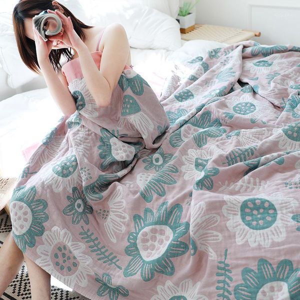 printed pure cotton washed gauze breathable muslin towel blanket super soft bedding travel nap bedspread bed nap cover blankets1
printed pure cotton washed gauze breathable muslin towel blanket super soft bedding travel nap bedspread bed nap cover blankets1