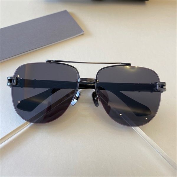 new sunglasses men grand evo two metal vintage classic sunglasses fashion style oval frameless uv 400 lens with case send box, White;black
new sunglasses men grand evo two metal vintage classic sunglasses fashion style oval frameless uv 400 lens with case send box, White;black