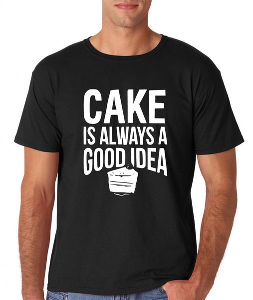 sport t shirt homme 2019 new o-neck teenage t-shirt cake is always a good idea white printing t-shirt cotton men t-shirts classical
sport t shirt homme 2019 new o-neck teenage t-shirt cake is always a good idea white printing t-shirt cotton men t-shirts classical