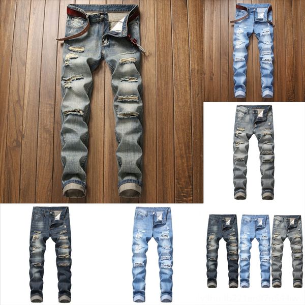 1v1un clothes men new vintage urban denim man ripped jeans for mens fashion casual knee length trousers autumn spring pants hole jeans, Black
1v1un clothes men new vintage urban denim man ripped jeans for mens fashion casual knee length trousers autumn spring pants hole jeans, Black
