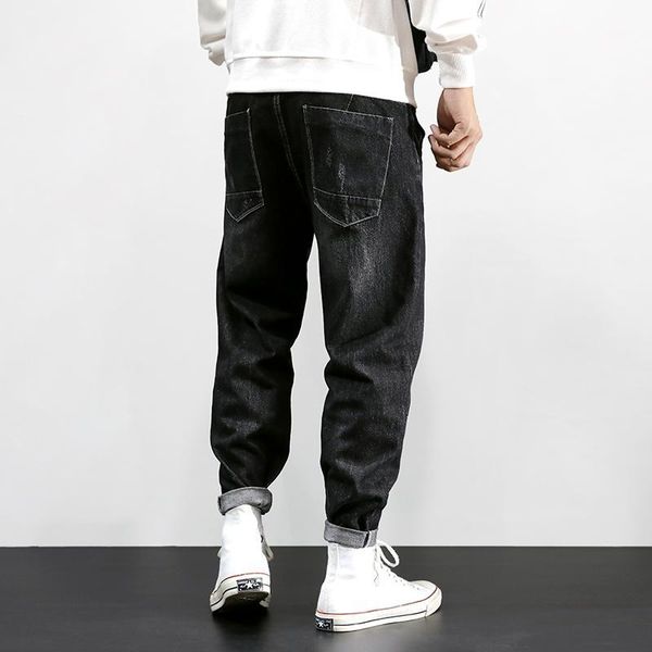 fashion streetwear men jeans loose fit retro wash black blue harem pants hombre big size 28-42 korean style hip hop jeans men1
fashion streetwear men jeans loose fit retro wash black blue harem pants hombre big size 28-42 korean style hip hop jeans men1