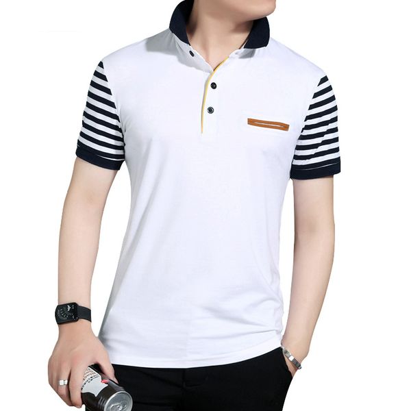 новые мужские рубашки поло поддельные карманные trend slim fit с коротким рукавом 95% хлопок поло мужская одежда летняя мужская рубашка поло, White;black
новые мужские рубашки поло поддельные карманные trend slim fit с коротким рукавом 95% хлопок поло мужская одежда летняя мужская рубашка поло, White;black
