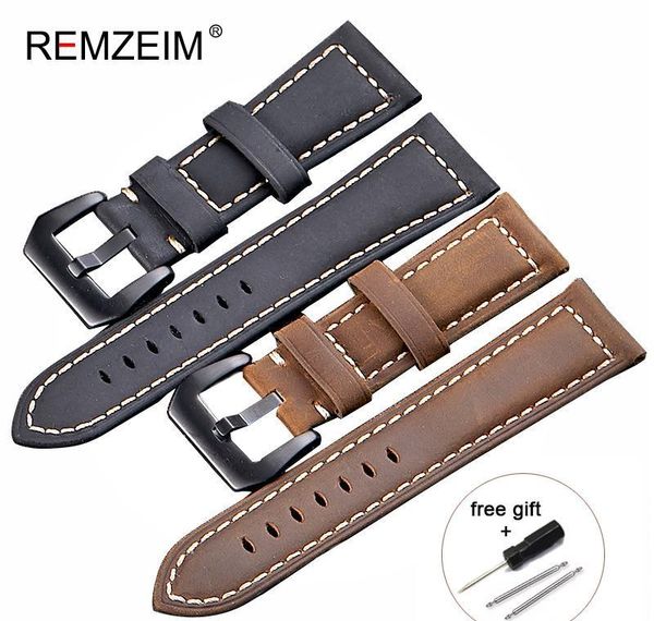 genuine leather watchband 20mm 22mm 24mm 26mm crazy horse nubuck sports outdoor watch band buckle strap jllkfk bdesybag, Black;brown 
genuine leather watchband 20mm 22mm 24mm 26mm crazy horse nubuck sports outdoor watch band buckle strap jllkfk bdesybag, Black;brown