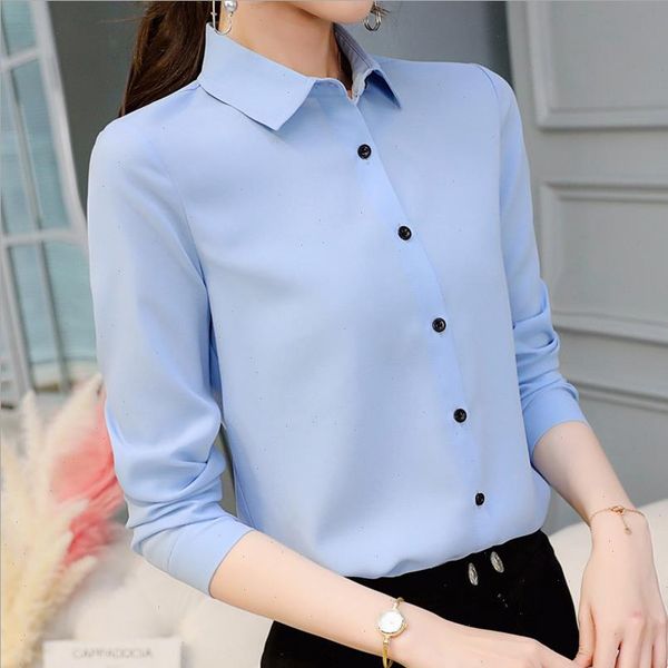 autumn 2019 new korean casual chiffon blouse long sleeve elegant women woman clothes slim ladie streetwear blue white shirt
autumn 2019 new korean casual chiffon blouse long sleeve elegant women woman clothes slim ladie streetwear blue white shirt