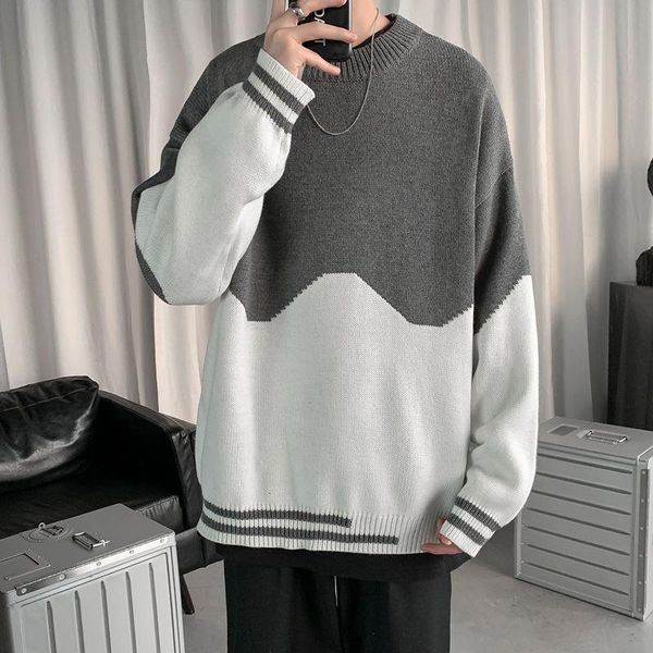 autumn and winter sweater men's warmth fashion casual o-neck knitted pullover men loose korean knitting sweaters mens clothes, White;black
autumn and winter sweater men's warmth fashion casual o-neck knitted pullover men loose korean knitting sweaters mens clothes, White;black