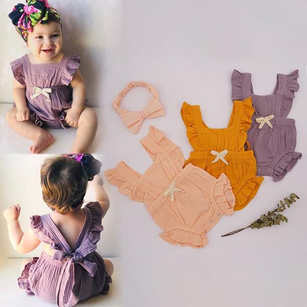 2pcs/set newborn baby clothes sleeveless girl casual design cotton infant rompers with headband ruffle sunsuit outfits costumes, Blue
2pcs/set newborn baby clothes sleeveless girl casual design cotton infant rompers with headband ruffle sunsuit outfits costumes, Blue