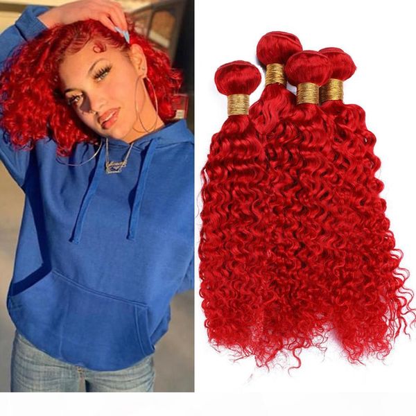 bright red deep wave brazilian human hair weave bundles 4pcs lot pure red deep curly wave virgin human hair wefts extensions 10-30, Black;brown
bright red deep wave brazilian human hair weave bundles 4pcs lot pure red deep curly wave virgin human hair wefts extensions 10-30, Black;brown