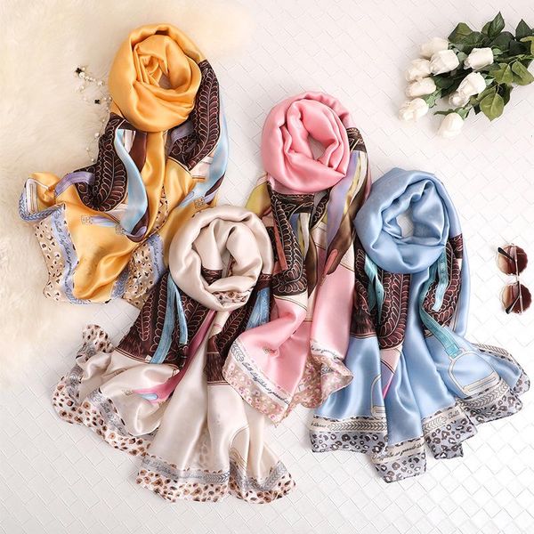 scarves lesida fashion women 100% silk scarf female leopard print foulard shawls and beach cover-ups wholesale, Blue;gray
scarves lesida fashion women 100% silk scarf female leopard print foulard shawls and beach cover-ups wholesale, Blue;gray