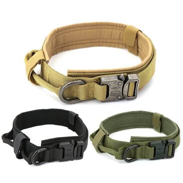 tactical dog collar adjustable metal buckle dog collars with control handle training pet cat dog collar for small large dogs 1020
tactical dog collar adjustable metal buckle dog collars with control handle training pet cat dog collar for small large dogs 1020